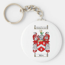 LE CREST DE FAMILLE DE BYRNE - MANTEAU DE BYRNE DE PORTE-CLEFS