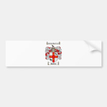 LE CREST DE FAMILLE DE HARTLEY - MANTEAU DE HARTLE ADHÉSIFS POUR VOITURE