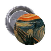 Le cri perçant - Edvard Munch Badge