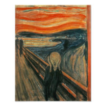 Le cri perçant - Edvard Munch Photographies D’art