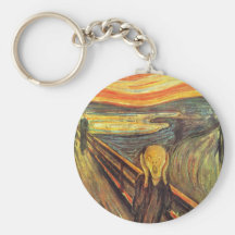 Le cri perçant - Edvard Munch Porte-clefs