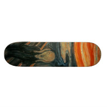 Le cri perçant - Edvard Munch Skateboards