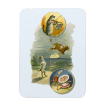 Le cru hé dupent dupent le chat, violon, vache, lu magnets souples