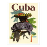 Le Cuba et la femme créole Carte Postale