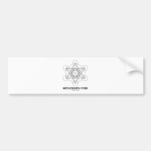 Le cube de Metatron (la géométrie sacrée) Autocollant Pour Voiture