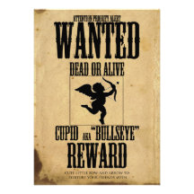 Le cupidon a voulu l'invitation de partie de Saint