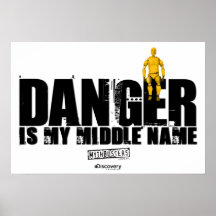Le danger est ma affiche de deuxième prénom