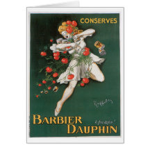 Le dauphin de Barbier conserve l'art vintage d'ann Cartes