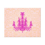 Le ~ de lustre de Cocos a enveloppé la toile .75"  Toile Tendue
