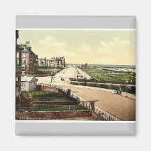 Le défilé, Skegness, Angleterre Photochrom rare Aimants