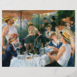 Le déjeuner de Renoir de la partie de canotage (18 Prospectus Customisé