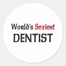 Le dentiste le plus sexy du monde autocollants