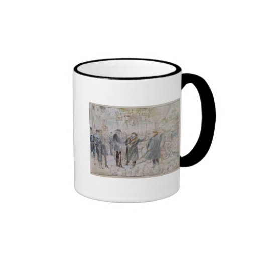 Le départ de Léon Michel Gambetta Tasse