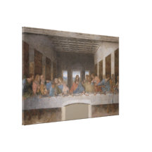 Le dernier dîner/Última Cena par Leonardo da Vinci Toile Tendue