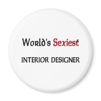 Le dessinateur d'intérieurs le plus sexy du monde magnets