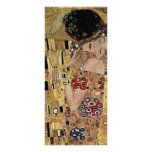 Le détail de baiser de Gustav Klimt (circa 1908) Modèle De Double Carte