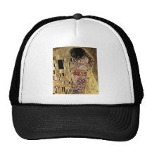 Le détail de baiser de Gustav Klimt (circa 1908) Casquette De Camionneur