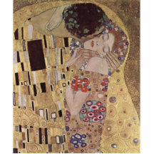 Le détail de baiser - Gustav Klimt Photo Sculptures