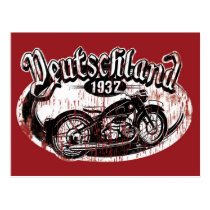 Le Deutschland Motowear cartes postales