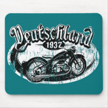 Le Deutschland Motowear tapis de souris