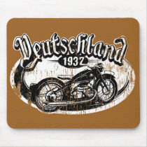 Le Deutschland Motowear tapis de souris