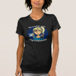 Le diable d'épaule joue personnalisable rollerderb t-shirt