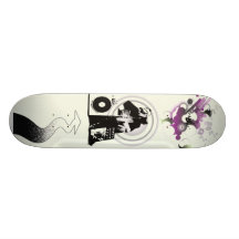 LE DJ PLATEAUX DE SKATEBOARDS CUSTOMISÉS