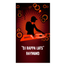 Le DJ Rappa divise en lots le carte de visite de R