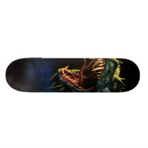 Le dragon du Loch Ness - Skateboard Customisable