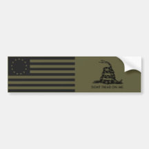 Le drapeau 1776 de Betsy Ross/NE MARCHENT PAS SUR  Adhésif Pour Voiture