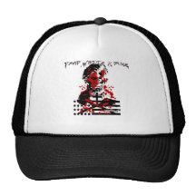 Le Drapeau-Abraham sanglant Lincoln Casquette De Camionneur