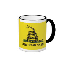 Le drapeau de Gadsden ne marchent pas sur moi Mug À Café