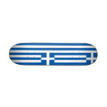 Le drapeau de la Grèce Skateboards Customisés
