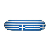 Le drapeau de la Grèce Skateboards Customisés