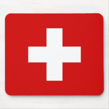 Le drapeau de la Suisse Tapis De Souris