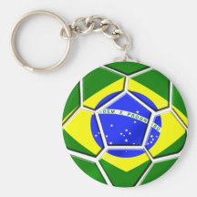 Le drapeau des panneaux de ballon de football du B Porte-clefs