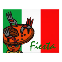Le drapeau d'invitation de partie de thème de fies