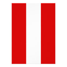 Le drapeau du Pérou Faire-parts