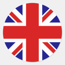 Le drapeau d'Union Jack Autocollant