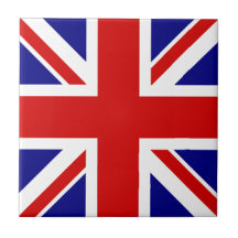 Le drapeau d'Union Jack Carreaux