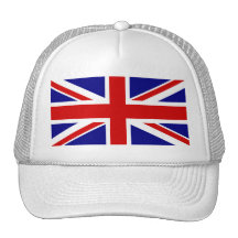 Le drapeau d'Union Jack Casquettes De Camionneur
