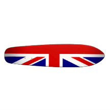 Le drapeau d'Union Jack Plateaux De Planche À Roulettes