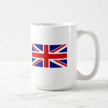 Le drapeau d'Union Jack Tasse À Café