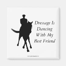 Le dressage danse l'aimant de cheval de meilleur a