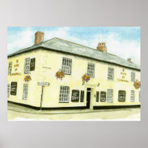 "Le duc affiche de Cornouailles"