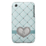 Le Faux d'Aqua a piqué l'iPhone 3g 3gs C de coeur  Coques Case-Mate iPhone 3