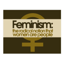 Le féminisme carte postale