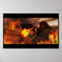 Le feu affiches