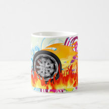 Le feu, alliage mugs