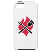 Le feu de barbecue de BBQ Coques iPhone 5